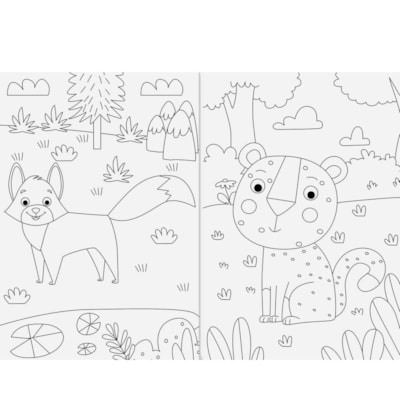 Segunda imagem do produto Diversão na Ponta do Lápis | Animais da Selva