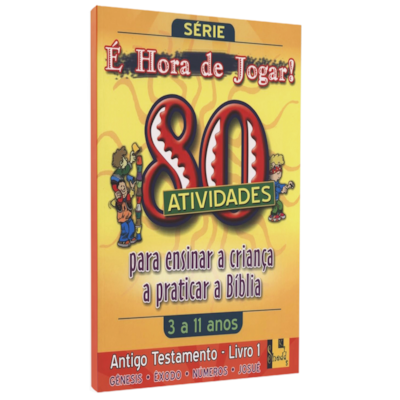 É Hora de Jogar | Vol° 1 | Antigo Testamento | 80 Atividades | TnT Ministries