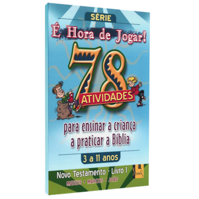É Hora de Jogar | Vol° 1 | Novo Testamento | 78 Atividades | TnT Ministries