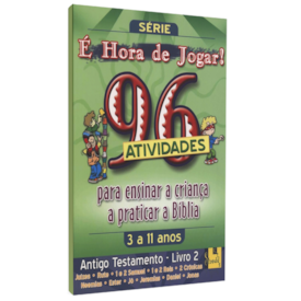 É Hora de Jogar | Vol° 2 | Antigo Testamento | 96 Atividades | 
                                TnT Ministries