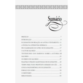 Segunda imagem do produto Eclesiastes | Joel Leitão de Melo