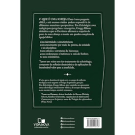 Segunda imagem do produto Eclesiologia | Gregg R. Allison
