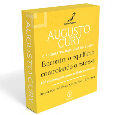 Segunda imagem do produto Encontre o Equilíbrio Controlando o Estresse | Augusto Cury