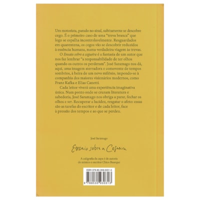 Segunda imagem do produto Ensaio Sobre a Cegueira | José Saramago