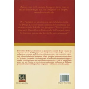 Segunda imagem do produto Esboços Bíblicos de Salmos | C. H. Spurgeon