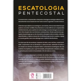 Segunda imagem do produto Escatologia Pentecostal | Esdras Cabral de Melo