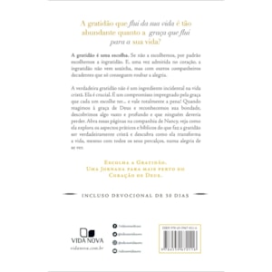 Segunda imagem do produto Escolhendo a Gratidão | Nancy DeMoss Wolgemuth