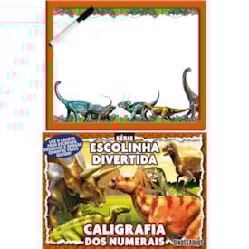 Escolinha Divertida | Dinossauros | Caligrafia dos Numerais