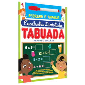 Escolinha Divertida Especial | Tabuada | Escreva e Apague