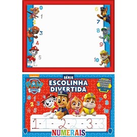 Livro Infantil Aquarela - Patrulha Canina - Vamos Nessa - Pintura Colorir