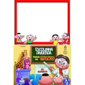 Escolinha Divertida | Turma da Mônica | Caligrafia do Alfabeto