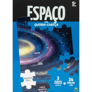 Espaço em Quebra-Cabeça 20x27 Nosso Mundo | Todolivro