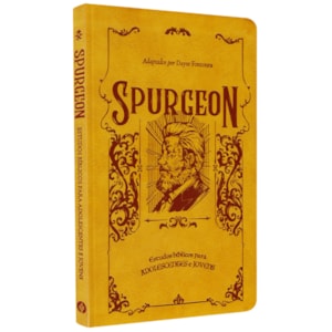 Estudos Bíblicos para Adolescente e Jovens | Spurgeon | Capa Luxo Mostarda