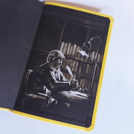 Segunda imagem do produto Estudos Bíblicos para Adolescente e Jovens | Spurgeon | Capa Luxo Mostarda