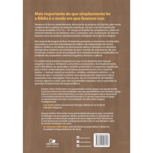 Segunda imagem do produto Exegese do Novo Testamento | Manuel Alexandre Júnior