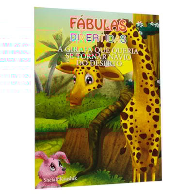 Segunda imagem do produto Fábulas Divertidas | A Girafa Que Queria Se Tornar Navio do Deserto | Com Fantoche