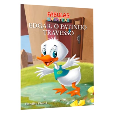 Segunda imagem do produto Fábulas Divertidas | Edgar, O Patinho Travesso | Com Fantoche