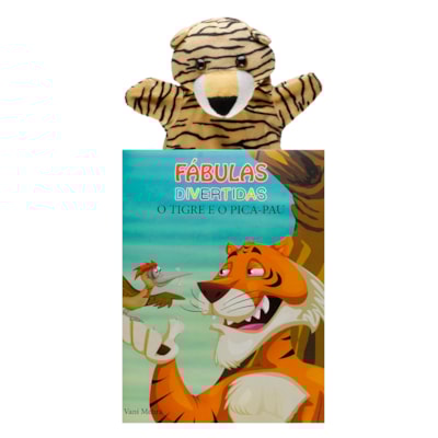 Fábulas Divertidas | O Tigre e o Pica-Pau | Com Fantoche