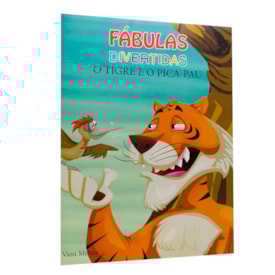 Segunda imagem do produto Fábulas Divertidas | O Tigre e o Pica-Pau | Com Fantoche