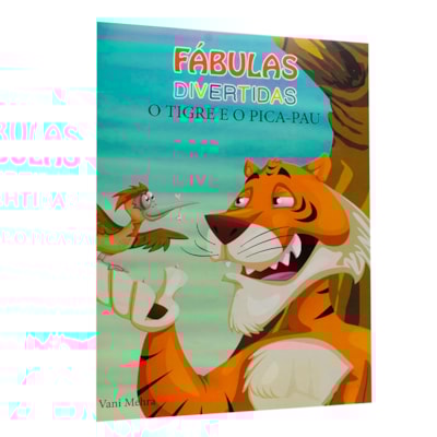 Segunda imagem do produto Fábulas Divertidas | O Tigre e o Pica-Pau | Com Fantoche