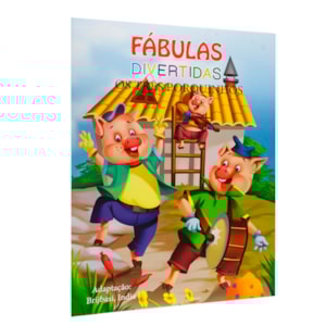 Segunda imagem do produto Fábulas Divertidas | Os Três Porquinhos | Com Fantoche