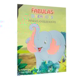 Segunda imagem do produto Fábulas Divertidas | Pingo O Elefante | Com Fantoche | Vani Mehra