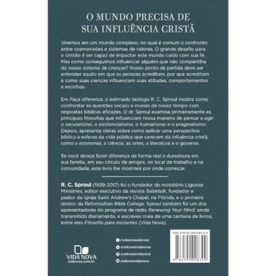 Segunda imagem do produto Faça Diferença | R. C. Sproul