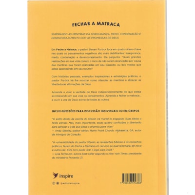 Segunda imagem do produto Feche a Matraca | Steven Furtick