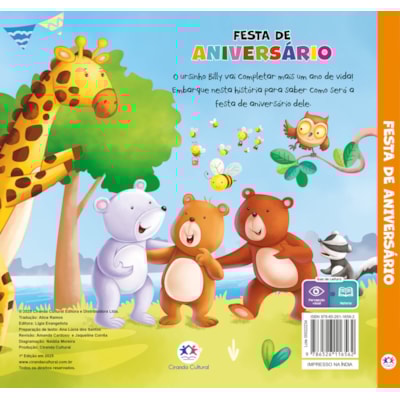 Segunda imagem do produto Festa de Aniversário | Ciranda Cultural