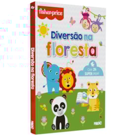 Fisher-Price | Diversão na Floresta | Livro com 4 Quebra-cabeças