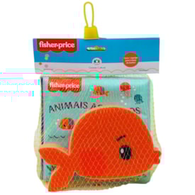Fisher-Price | Livro e Esponja de Banho