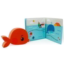 Segunda imagem do produto Fisher-Price | Livro e Esponja de Banho