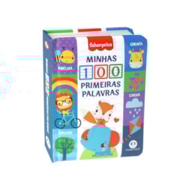 Fisher Price |  
                                Minhas 100 Primeiras Palavras |  0 a 3 Anos