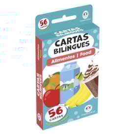 Flash Cards Cartas Bilíngues - Alimentos - Food | Ciranda Cultural