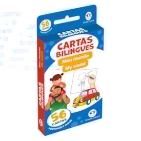 Flash Cards Cartas Bilíngues - Meu Mundo - My World | Ciranda Cultural