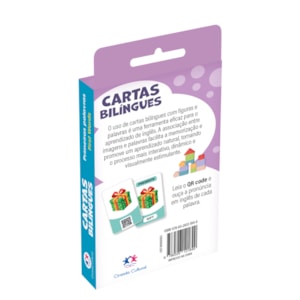 Segunda imagem do produto Flash Cards Cartas Bilíngues - Primeiras Palavras - First Words | Ciranda Cultural