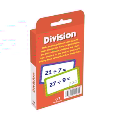 Segunda imagem do produto Flash Cards: Division | W.books