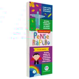 Flash Cards Pense Rápido | 7 a 8 anos