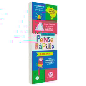 Flash Cards Pense Rápido | 9 a 10 anos