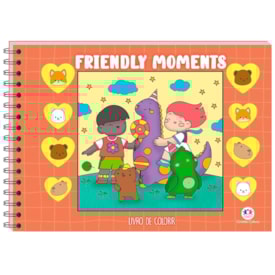 Friendly Moments | Livro de Colorir