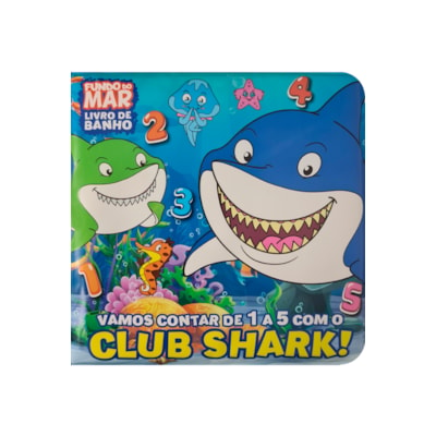 Fundo do Mar Livro de Banho | Club Shark