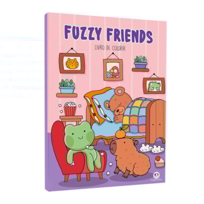 Fuzzy Friends | Livro de Colorir