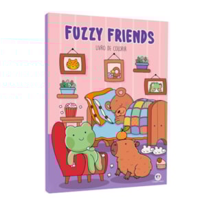 Fuzzy Friends | Livro de Colorir