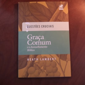 Segunda imagem do produto Graça Comum e o Aconselhamento Bíblico | Heath Lambert