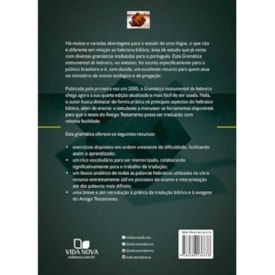Segunda imagem do produto Gramática Instrumental do Hebraico | Antônio Renato Gusso | 4ª Edição Atualizada