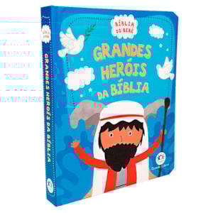 Grandes Heróis da Bíblia | Bíblia Do Bebê | Capa Almofadada