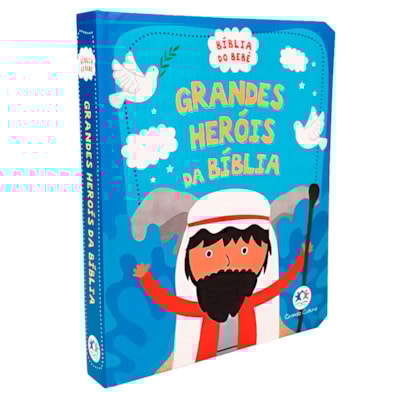 Grandes Heróis da Bíblia | Bíblia Do Bebê | Capa Almofadada