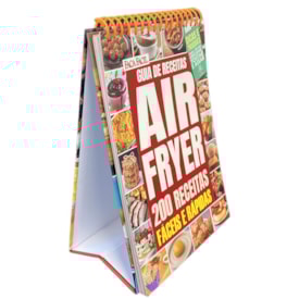 Segunda imagem do produto Guia de Receitas Faça Fácil | 200 Receitas com Air Fryer