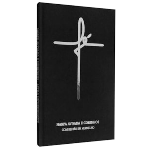 Harpa Avivada e Corinho Fé Preta | Letra Hipergigante | Capa Dura