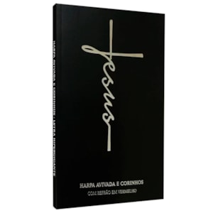 Harpa Avivada e Corinho Jesus Preta | Letra Hipergigante | Capa Dura